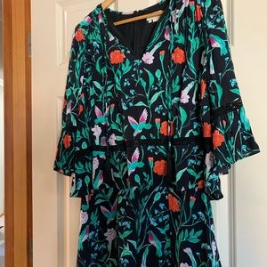 Kate spade floral jumpsuit